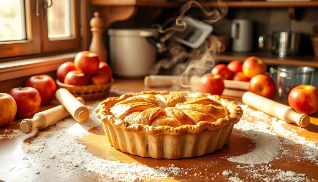 baking apple pie