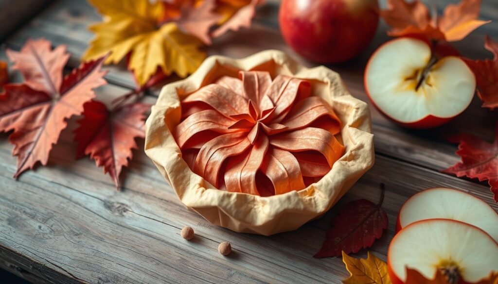 unique apple pie design